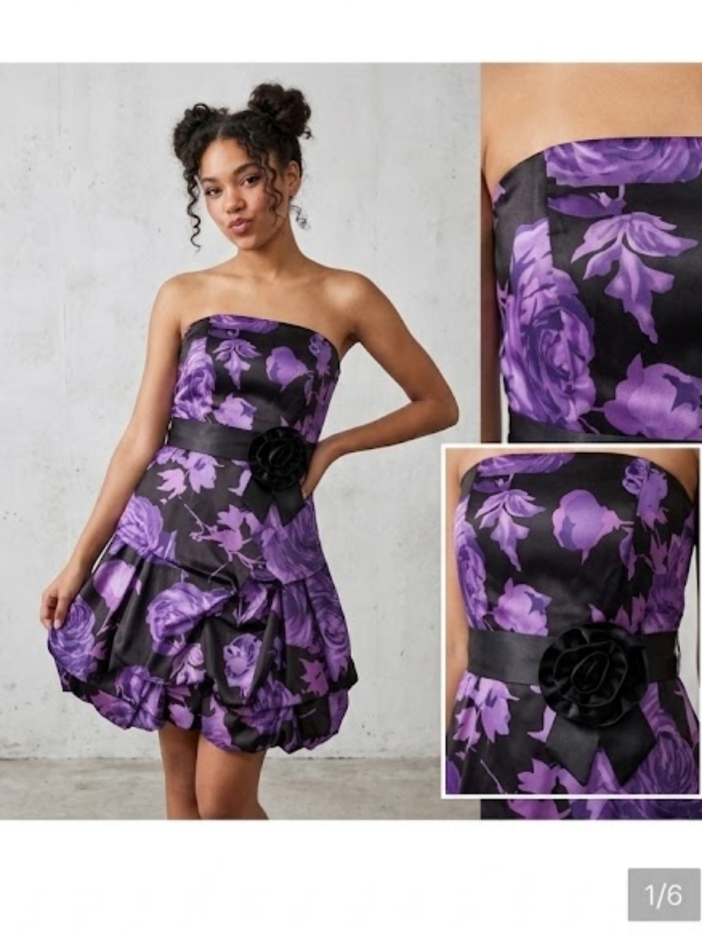 City triangles Y2K bubble dress 7